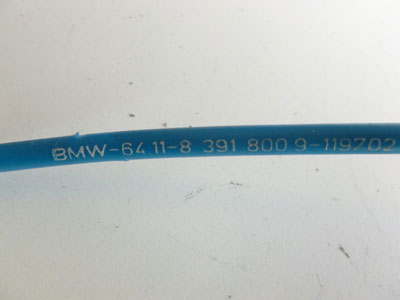 1997 BMW 528i E39 - Bowden Cable Temperature Control 641183918004